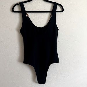 Full tilt black one piece swim suit